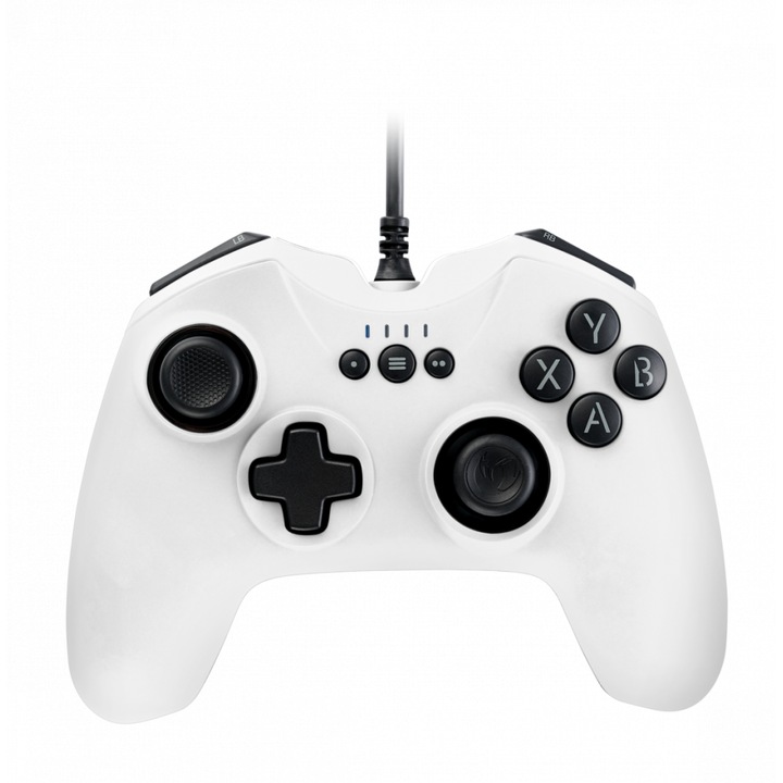 Gamepad cu fir Nacon GC-100XF, Alb