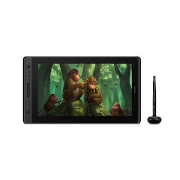 Tableta grafica cu display HUION Kamvas Pro 16 Premium, USB-C, Negru/Argintiu Tableta grafica cu display HUION Kamvas Pro 16 Premium, USB-C, Negru/Argintiu