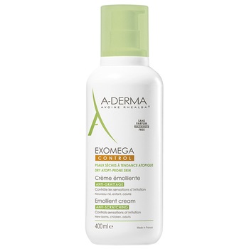 Crema A-Derma Exomega Control pentru piele uscata si atopica, 400 ml Crema A-Derma Exomega Control pentru piele uscata si atopica, 400 ml