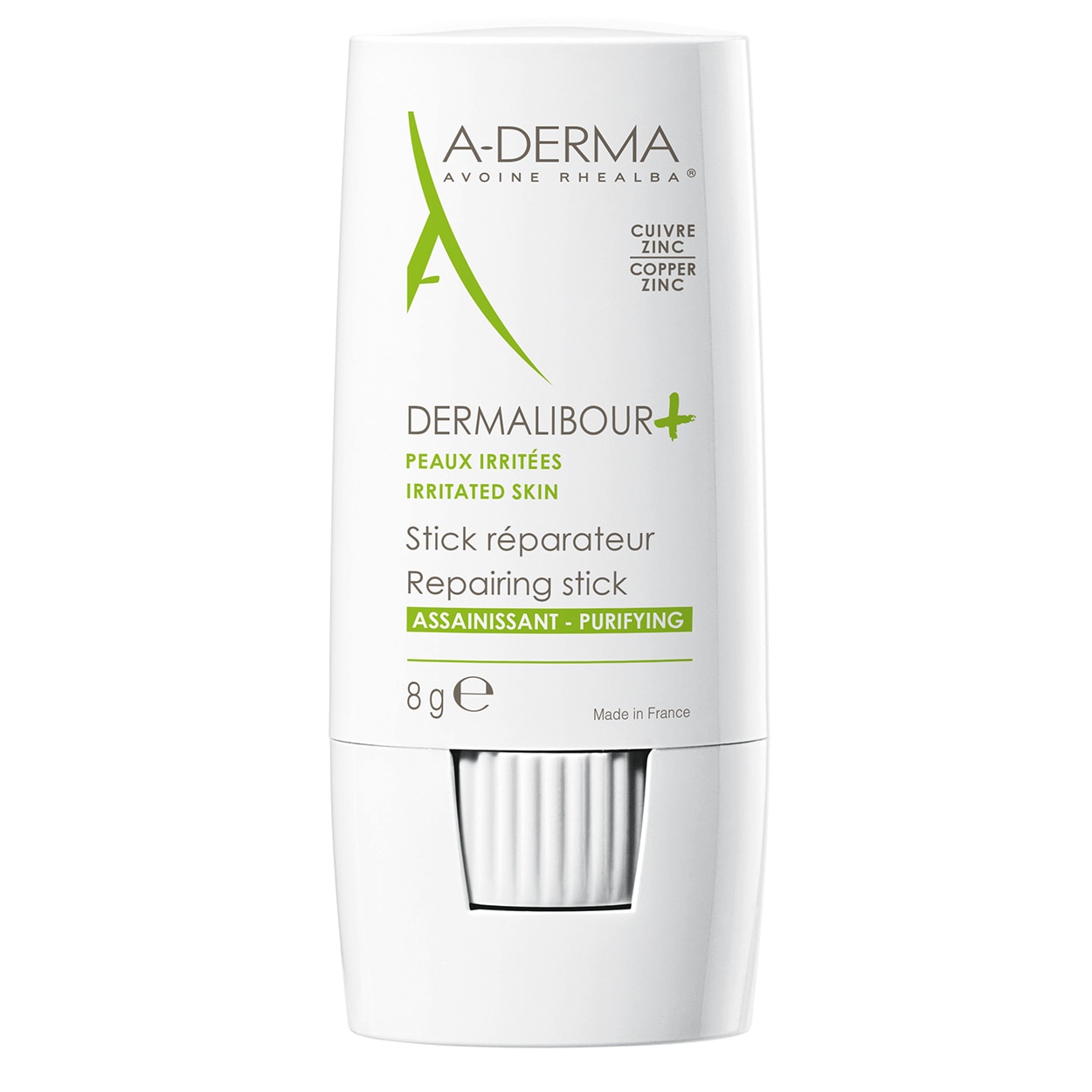 Stick A-Derma Dermalibour+ pentru piele iritata, 8 g
