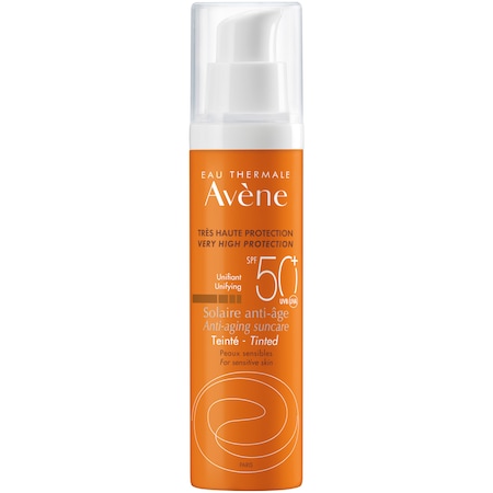 Слънцезащитен крем Avene SPF 50+, За чувствителна кожа