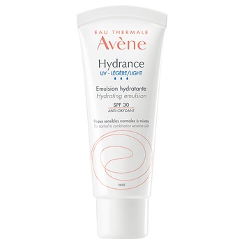 Emulsie Avene Hydrance Legere SPF 30 pentru ten normal si mixt, 40 ml Emulsie Avene Hydrance Legere SPF 30 pentru ten normal si mixt, 40 ml