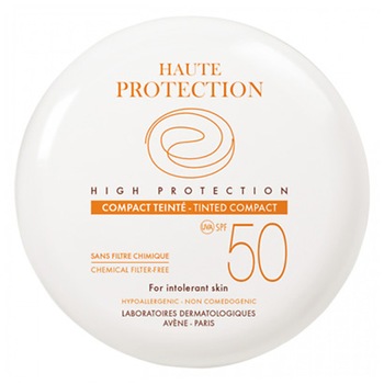 Fond de ten cu protectie solara Avene High Protection Beige SPF 50, 10 g Fond de ten cu protectie solara Avene High Protection Beige SPF 50, 10 g