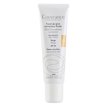 Fond de ten fluid Avene Couvrance 02 Natural SPF 20, 30 ml Fond de ten fluid Avene Couvrance 02 Natural SPF 20, 30 ml