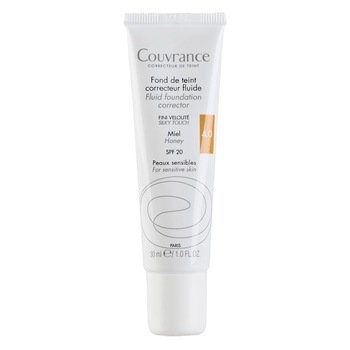 Fond de ten fluid Avene Couvrance 04 Honey SPF 20, 30 ml Fond de ten fluid Avene Couvrance 04 Honey SPF 20, 30 ml