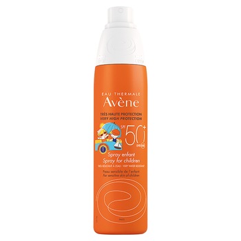 Spray cu protectie solara Avene pentru copii SPF 50+, 200 ml Spray cu protectie solara Avene pentru copii SPF 50+, 200 ml