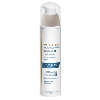 Crema antirid de noapte Ducray Melascreen pentru ten cu pete pigmentare, 50 ml Crema antirid de noapte Ducray Melascreen pentru ten cu pete pigmentare, 50 ml