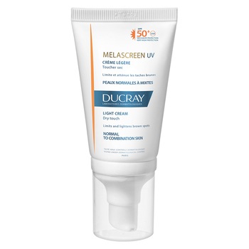 Crema de fata Ducray Melascreen UV Legere pentru ten normal si mixt, 40 ml Crema de fata Ducray Melascreen UV Legere pentru ten normal si mixt, 40 ml