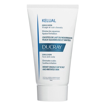 Emulsie Ducray Kelual pentru piele cu scuame, pentru bebelusi, 50 ml Emulsie Ducray Kelual pentru piele cu scuame, pentru bebelusi, 50 ml
