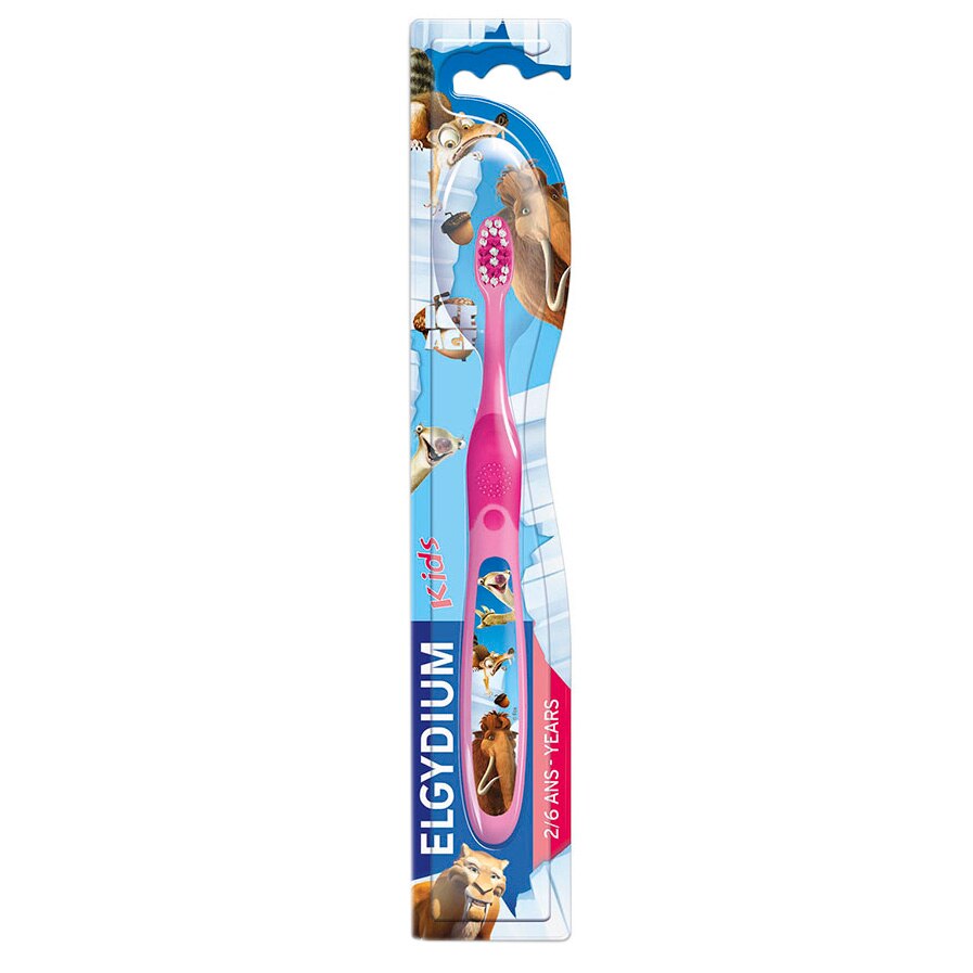 Periuta de dinti Elgydium Kids Ice Age, 2-6 ani