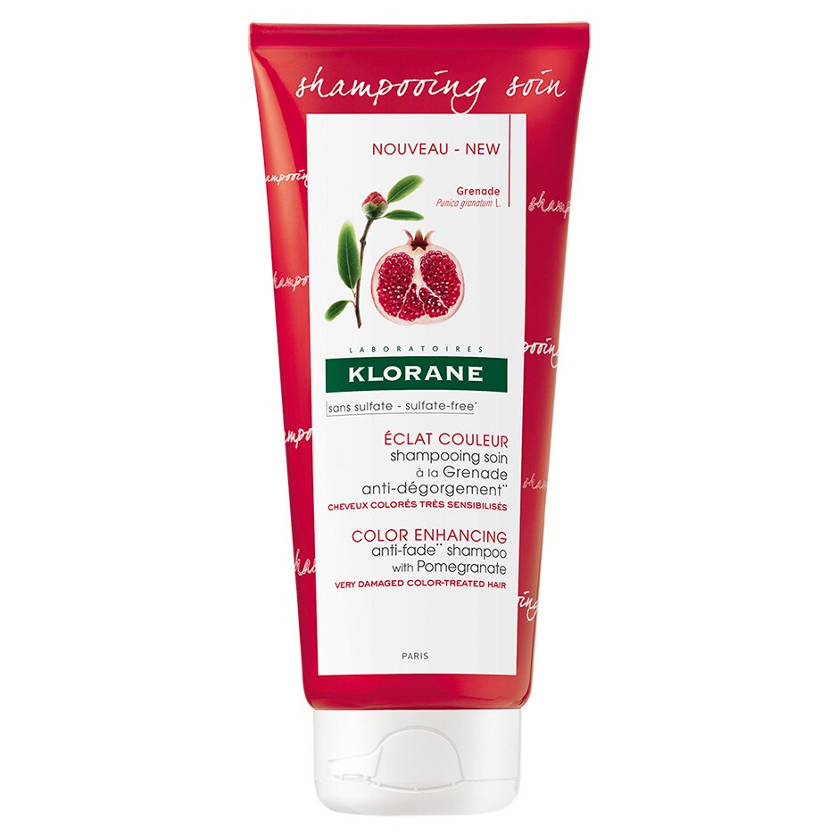 Sampon Klorane cu extract de rodie pentru fixarea culorii, 200 ml