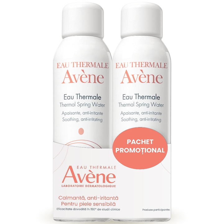 2 db Avene termálvíz érzékeny bőrre csomag, 150 ml