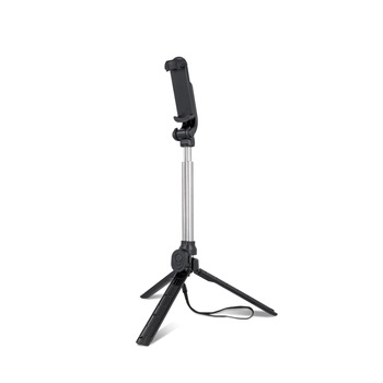 Selfie Stick Cu Trepied Si Conexiune Bluetooth (Negru) Setty Selfie Stick Cu Trepied Si Conexiune Bluetooth (Negru) Setty
