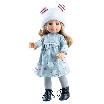 Papusa Emma in rochita cu ursuleti, Soy Tu - Paola Reina Papusa Emma in rochita cu ursuleti, Soy Tu - Paola Reina