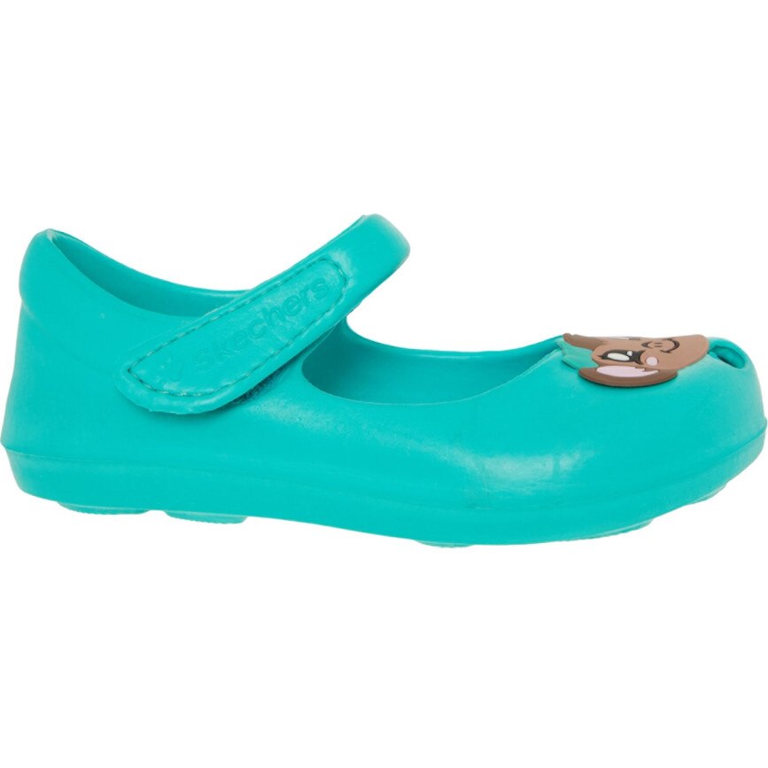 Sandale copii Skechers cu velcro, Monkey, turcoaz