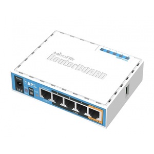 Access Point wireless MiKrotik HAP RB951UI-2ND 5 x 10/100 Mbps, USB-A, PoE, Alb