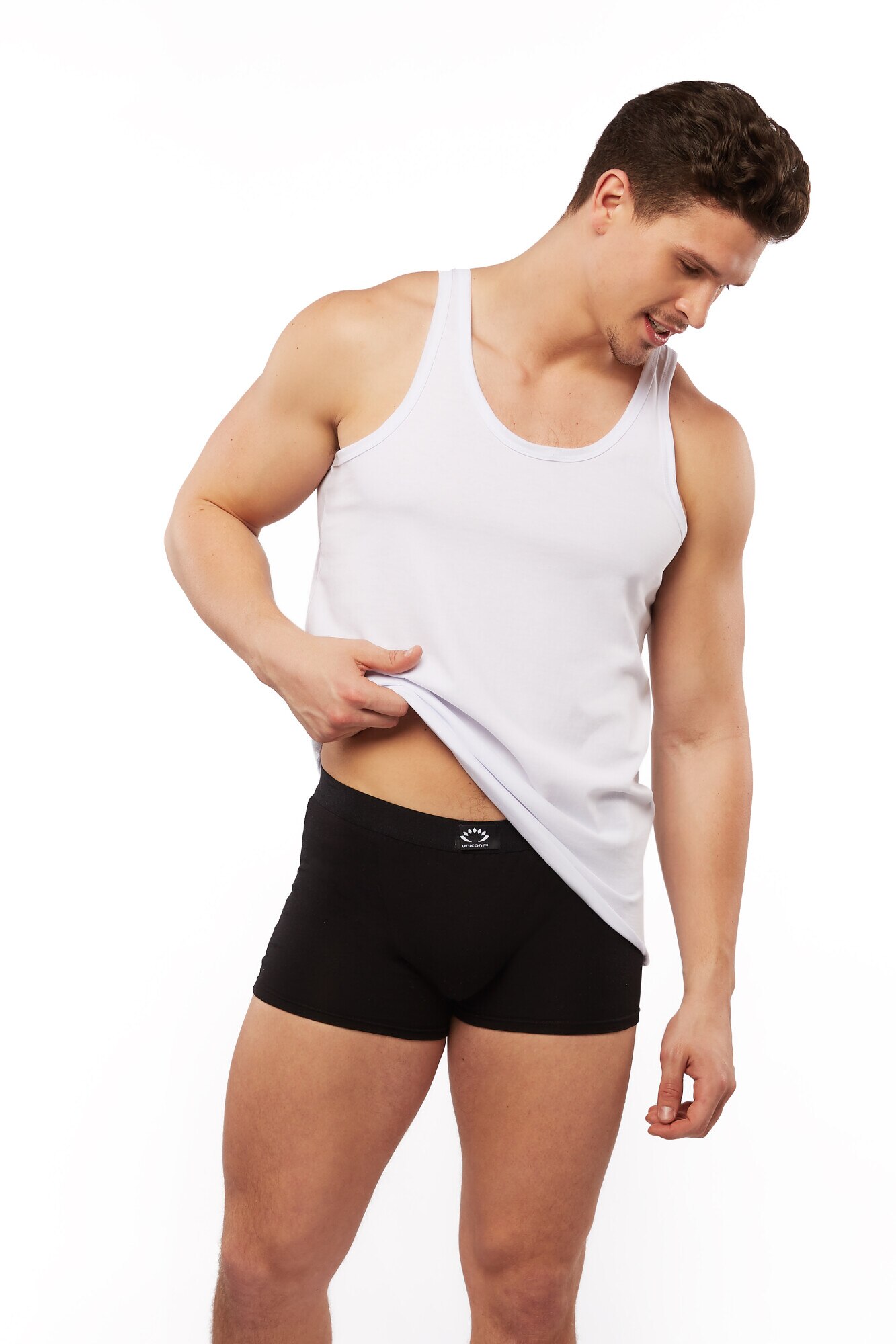 Maiou alb MB01, 2XL, Alb