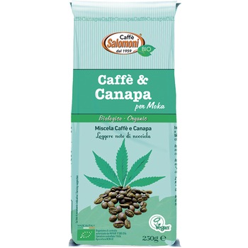 Cafea si canepa BIO Salomoni 250 g Cafea si canepa BIO Salomoni 250 g