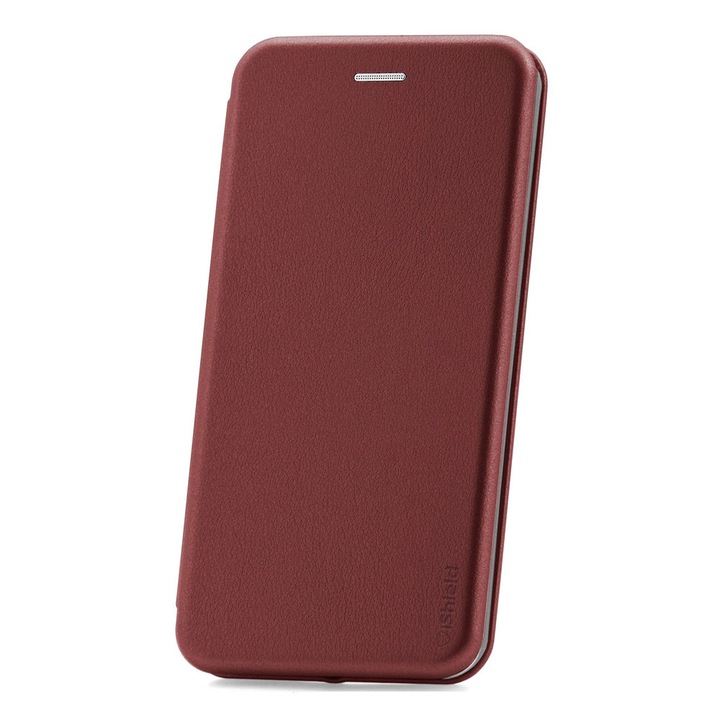 Husa pentru Samsung A51, Flip, carte cu magnet integrat, buzunar interior, piele eco, iShiled - Visinie