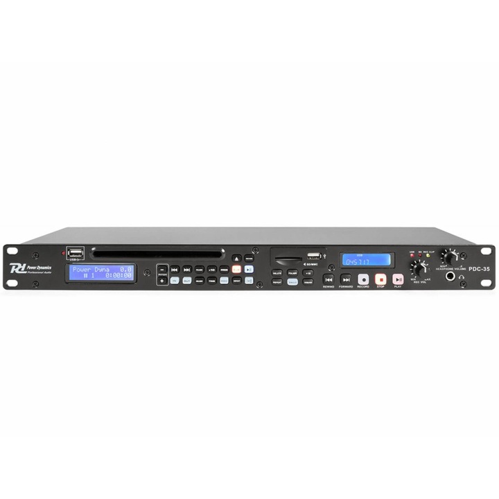 Power Dynamics PDC-35 player CD/USB/SD + inregistrare REC