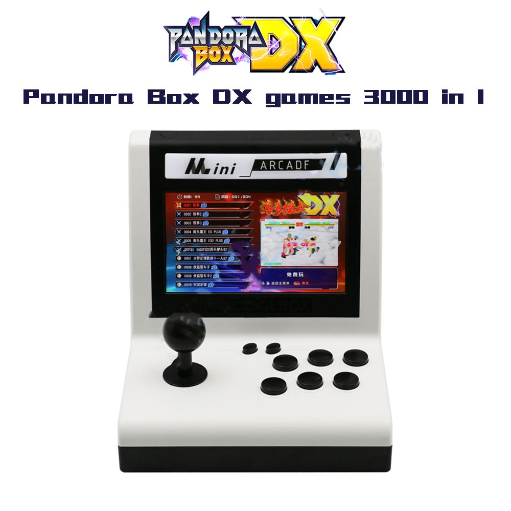 Consola portabila, Pandora Box DX Mini Arcade, 3000 de jocuri eMAG.ro