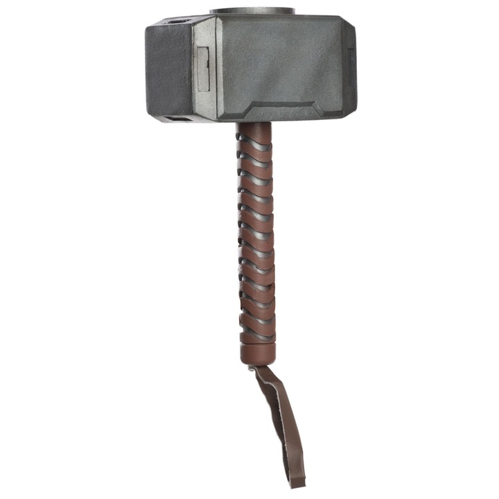 Játék kalapács, Thor, 30 cm, szürke