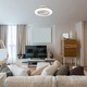 Plafoniera LED integrat cu ventilator Rabalux Dalfon, telecomanda, temporizator, 36W, 2100 lm, 55 cm, clasa energetica G