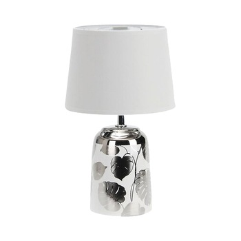 Veioza Rabalux Sonal, E14, 1x40W, ceramica/textil, 30 cm, Alb Veioza Rabalux Sonal, E14, 1x40W, ceramica/textil, 30 cm, Alb