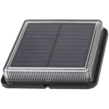 Lampa solara LED de exterior Rabalux Bilbao, 1.5W, 3.2V, 500 mAh, lumina alba naturala (4000K0, IP67, Negru Lampa solara LED de exterior Rabalux Bilbao, 1.5W, 3.2V, 500 mAh, lumina alba naturala (4000K0, IP67, Negru
