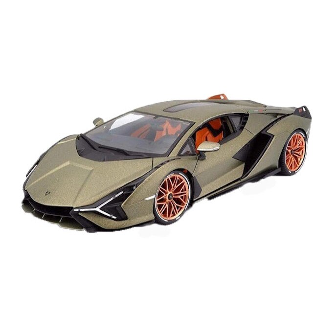 Macheta Lamborghini Sian (2020) 1:18 BBurago, Verde
