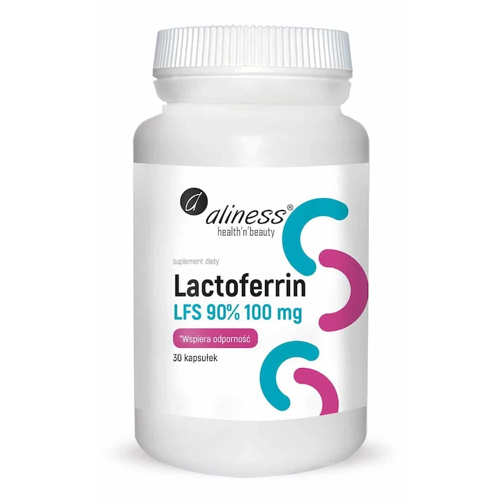 Aliness Lactoferrin LFS 90% 100 mg kapszula, 30 db