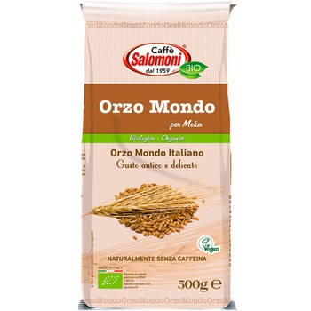 Bautura din orz Bio prajit 0% cofeina Salomoni 500 g Bautura din orz Bio prajit 0% cofeina Salomoni 500 g
