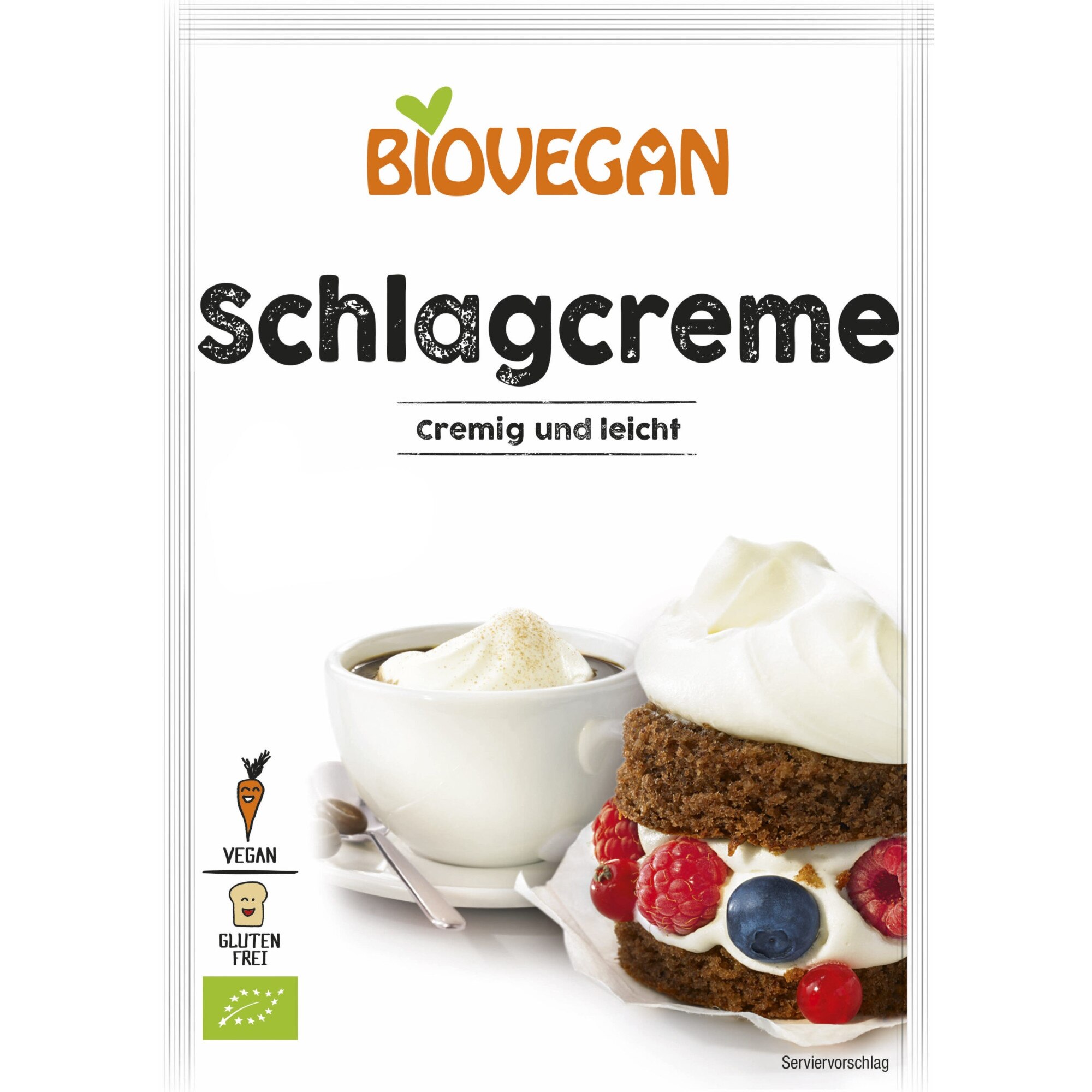 Frisca vegetala fara gluten Bio, 54 g Biovegan
