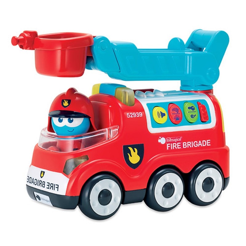 Masina de pompieri , Imaginarium , Fire Engine Truck , cu activitati , cu lumini si sunete , 1-3 ani