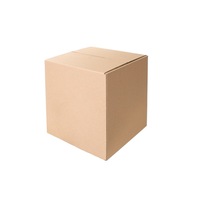 Cutie carton, 250X250X250 mm, Natur Ondulat in 3 straturi