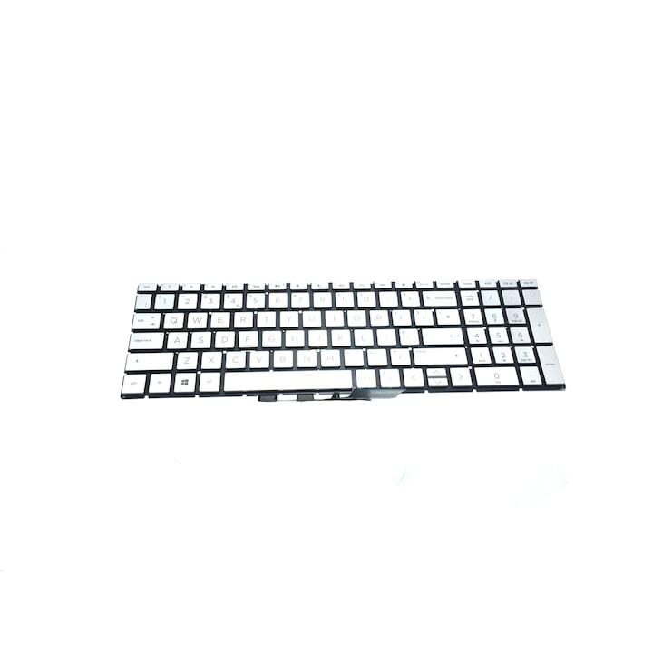 Tastatura Laptop, HP, Pavilion 15-DA, 15-DR,15-CS, 15-CN,15-DF, 15-CW, iluminata, argintiu