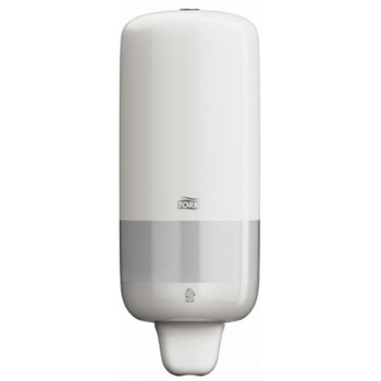 Dispenser (dozator) sapun lichid Tork 560000, manual, sistem antifurt, 1L, Alb Dispenser (dozator) sapun lichid Tork 560000, manual, sistem antifurt, 1L, Alb