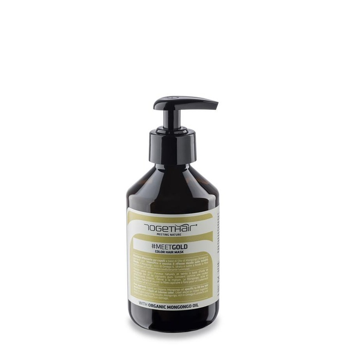 Masca de par coloranta Auriu #meetGOLD Togethair 250ml