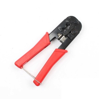 Cleste LanKATT sertizat modular RJ45/RJ11, taiat/dezizolat cablu si sertizat mufe, dublu Cleste LanKATT sertizat modular RJ45/RJ11, taiat/dezizolat cablu si sertizat mufe, dublu