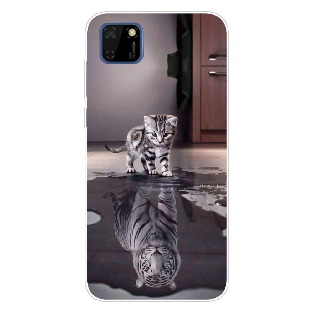 Husa Huawei Y5P model Tiger Soul, Silicon, TPU, Viceversa Multicolor