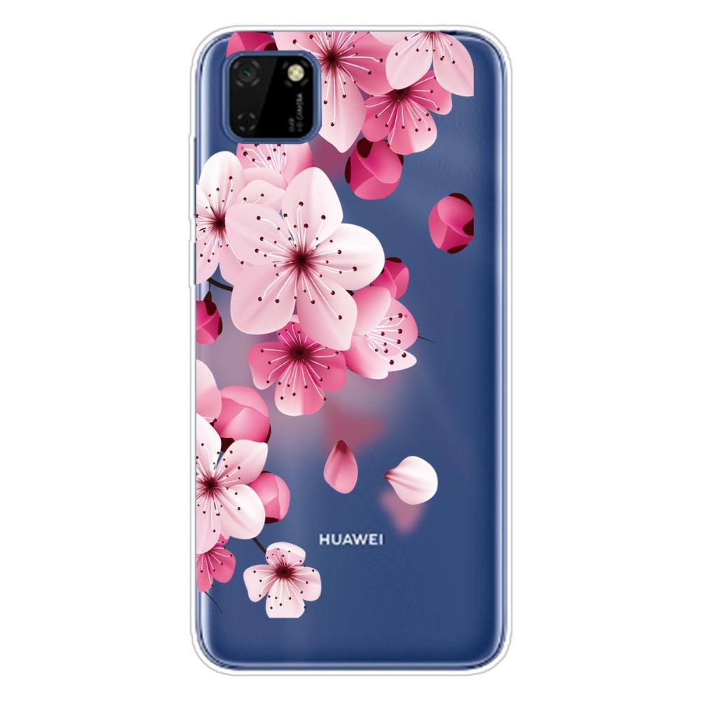 Husa Huawei Y5P model Cherry Blossom, Silicon, TPU, Viceversa Multicolor