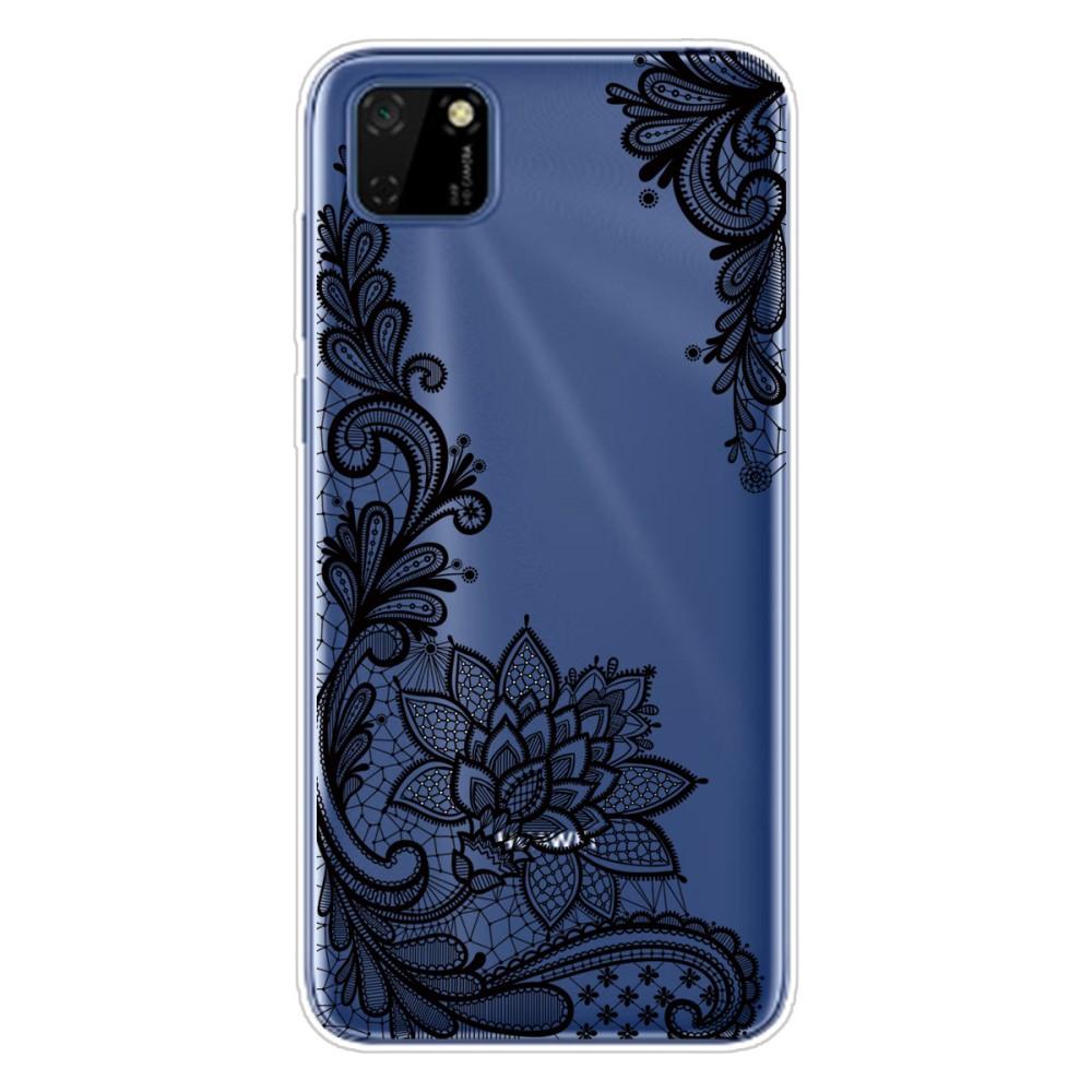 Husa Huawei Y5P model Lace Flowers, Silicon, TPU, Viceversa Multicolor
