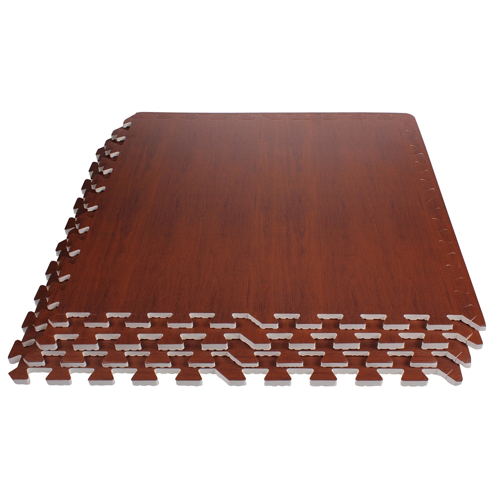 Set 4 saltele fitness, Merco Woody Cires, 60x60x1cm