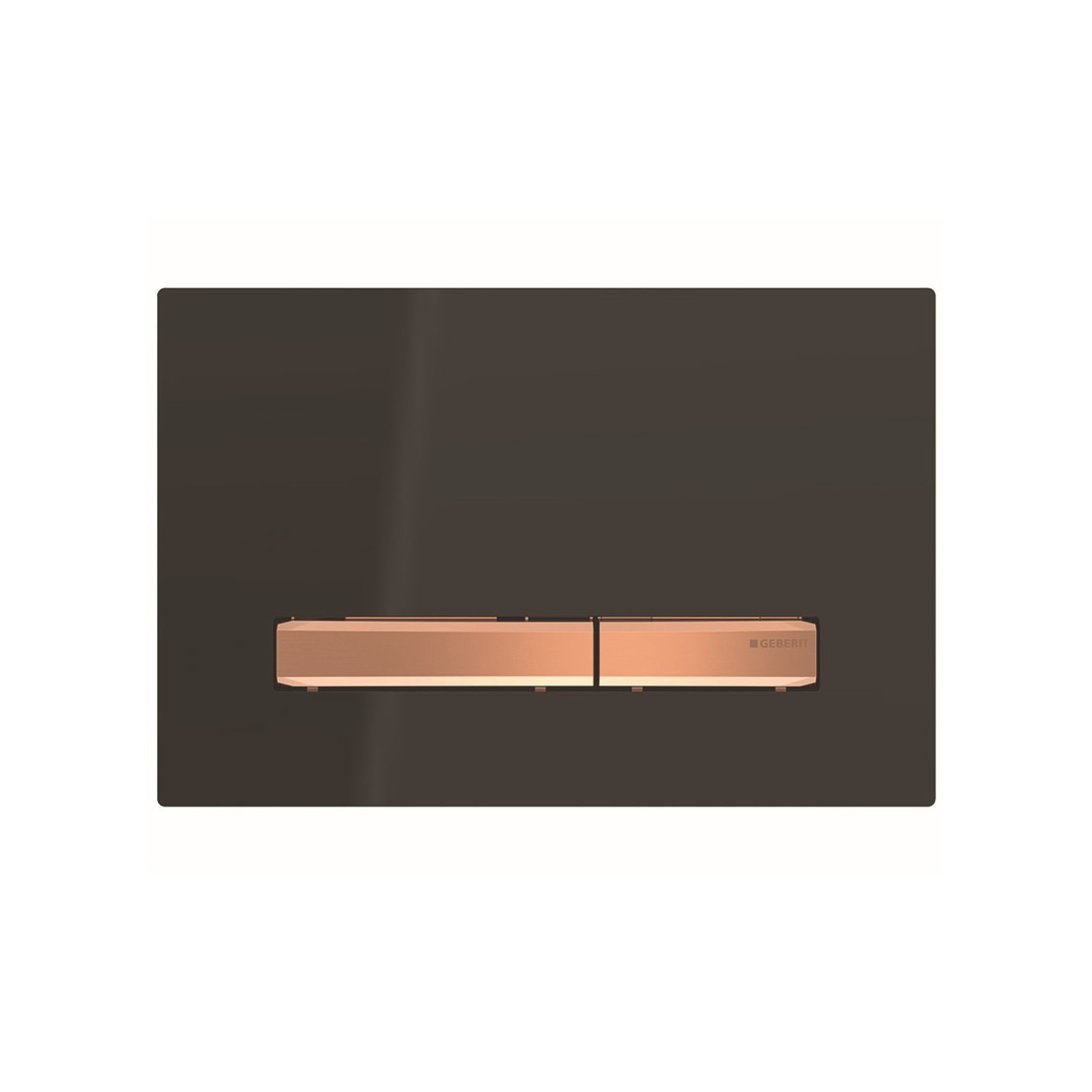 Clapeta actionare Geberit Sigma50 negru / rose-gold