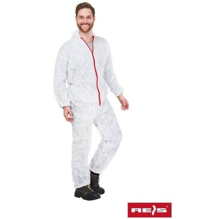 Combinezon de unica folosinta 100% polipropilena Kom XL Alb