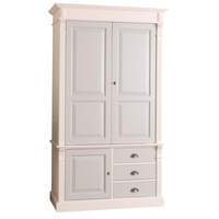 dulap cu 3 usi si 3 sertare colectia directoire culoare exterior crem culoare interior gri culoare usi si sertare gri dublu color 100 lemn masiv 210x121x59 cm imagen 54_0_
0