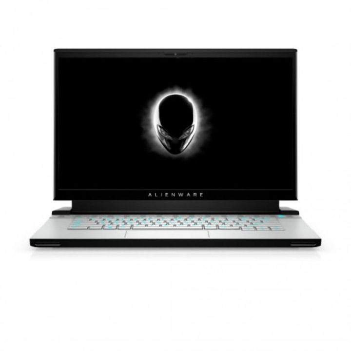 Laptop Dell Alienware m15 R3, 15.6" FHD cu procesor Intel Core i7-10750H (6-Core, 12MB Cache, up to 5.1GHz w/ Turbo Boost 2.0), NVIDIA GeForce RTX2080 SUPER 8GB GDDR6, 32GB DDR4, 2.5 TB SSD, no ODD, Windows 10 Pro, Lunar Light