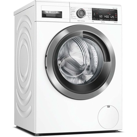 Masina de spalat rufe Bosch, cu incarcare frontala, 9 kg, 1400 rpm, WAV28M80ME, AquaStop, AllergyPlus, i-Dos, Clasa A+++