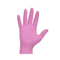 Manusi de protectie pentru examinare, Nitrylex, marimea S, roz, 100 buc/set