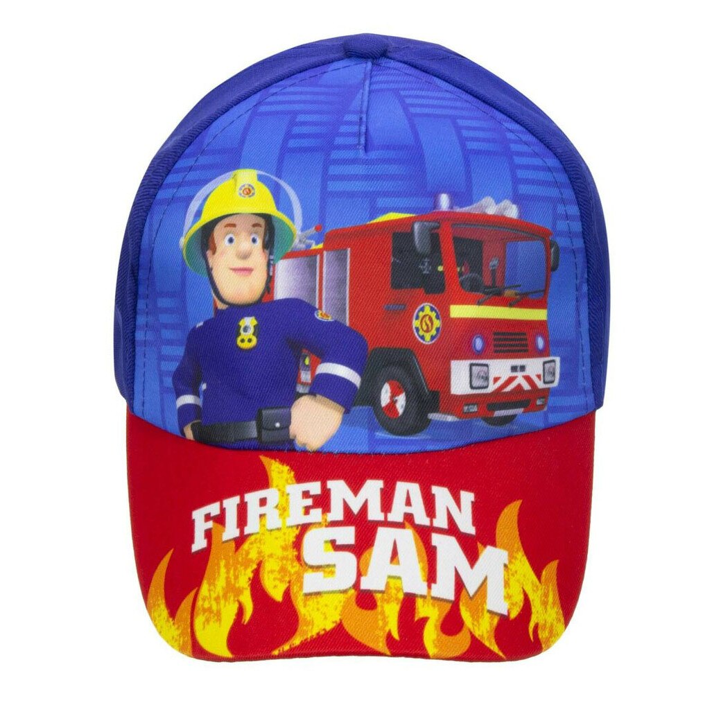 Sapca, Fireman Sam, rosu cu albastru 54 cm